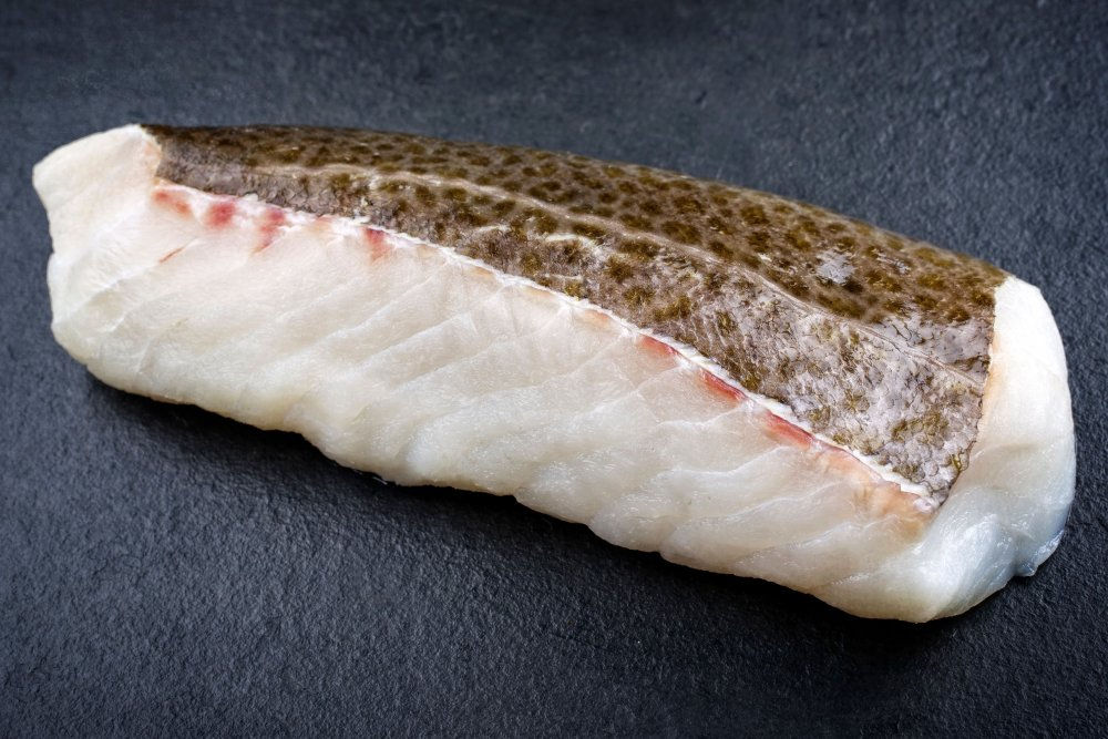 Frozen MSC Cod Loin Fillet Skin On +/- 500g pack