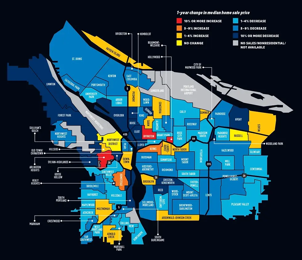 Click here for more info on where PDX is trending up!
