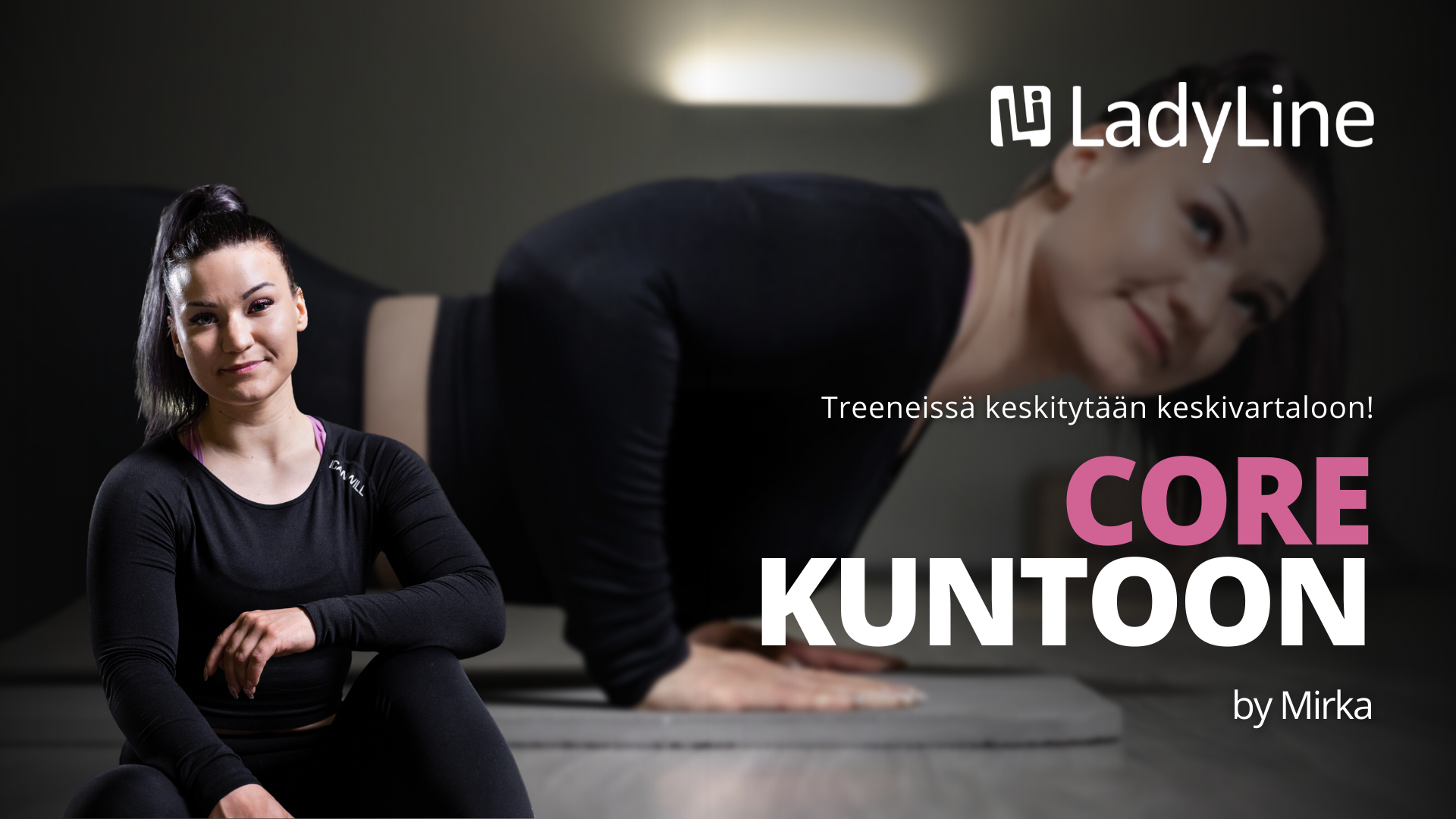 verkkovalmennus lady line lady line valmennus keskivartalo treeni keskivartalo kapeammaksi