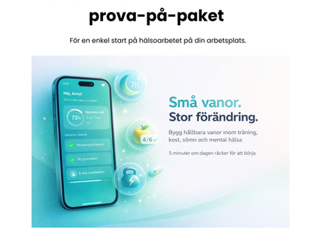 Nu lanserar vi ett 3-månaders prova - på - paket