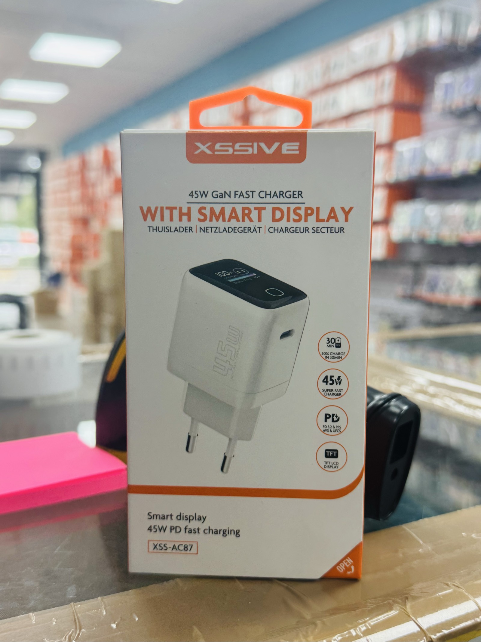 Chargeur rapide XSSIVE 45W GaN XSS-AC87
