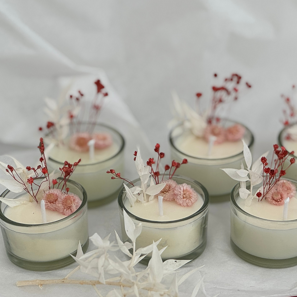 Miniature : Lot de 6 bougies à la cire de soja