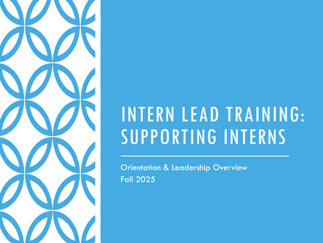 Week 1: Public History Central Team Lead