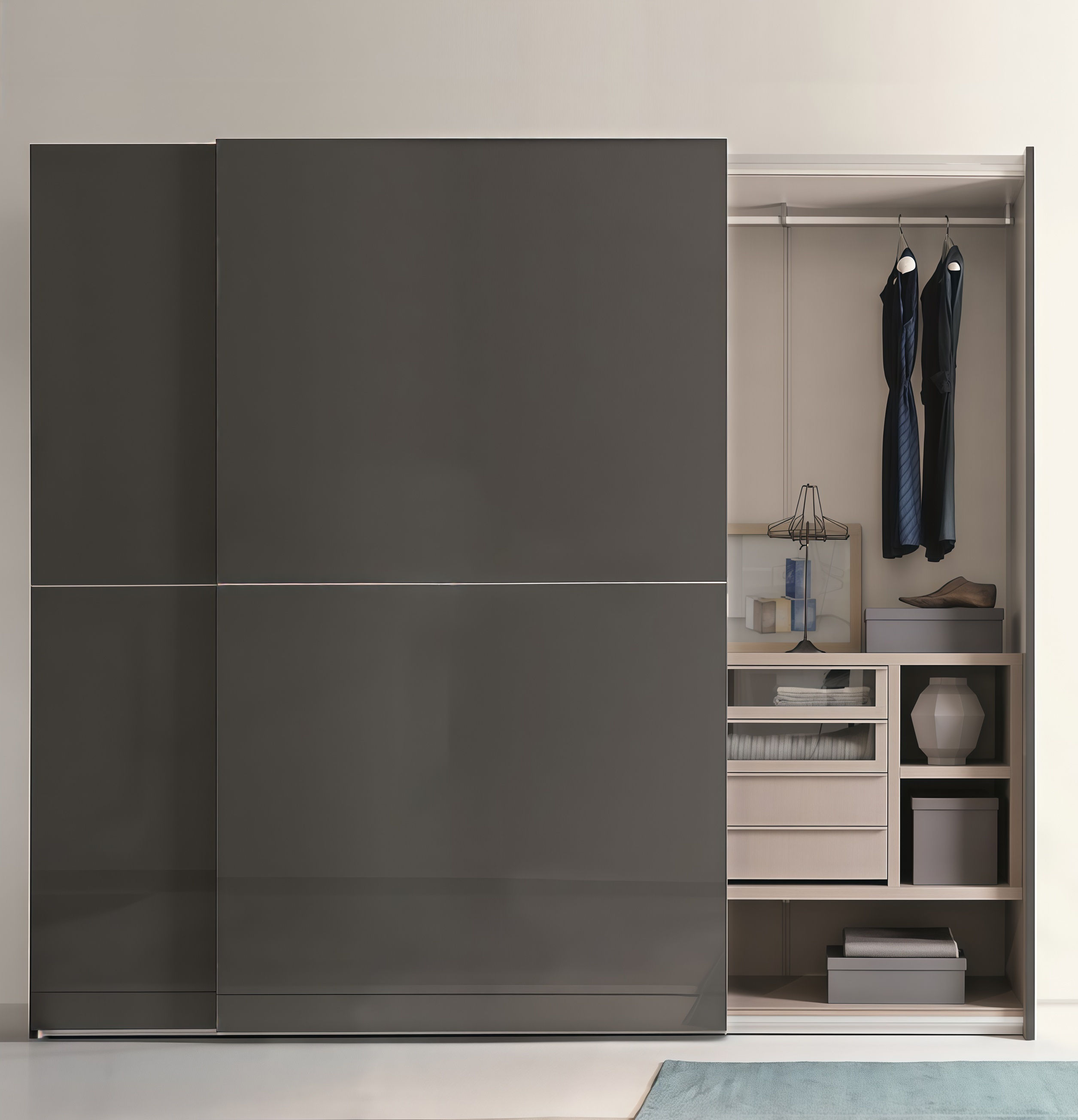 MCH803 IN-LINE CABINET SLIDING DOOR SYSTEM