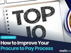 How to Improve Your Procure to Pay Process