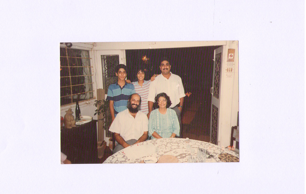 Family photo, 1987