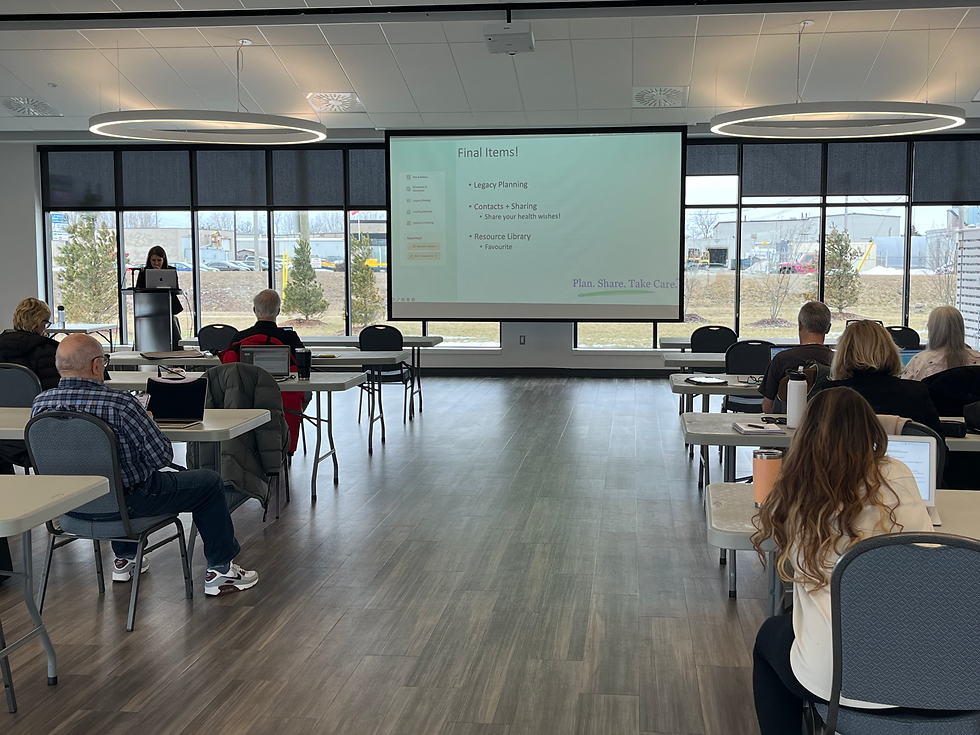 Take Care Fair - Stedman's Hospice + Petro Canada CareMaker Foundation