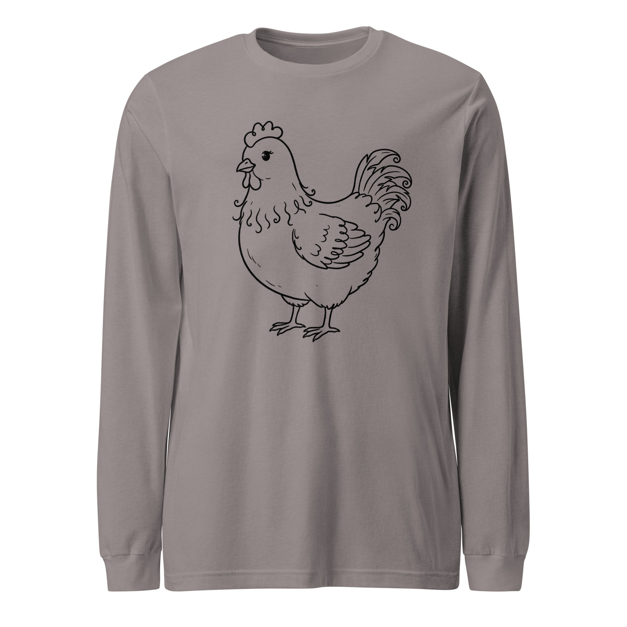 Northwest Stable Goods — Chicken Outline Long Sleeve