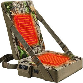 Hunting Heated Seat Cushion, Self-Supporting Water Resistant, Tree Stand, Warm Portable Se