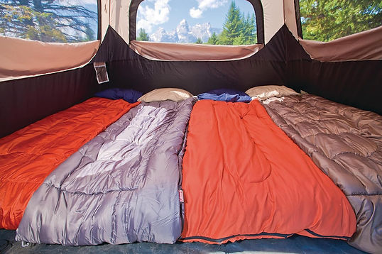 Coleman 46810 Person Instant Camping Tent with 1-Minute Setup, Large Family Tent with Pre-