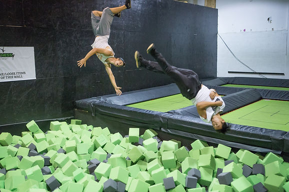tramps and foam pit.jpg