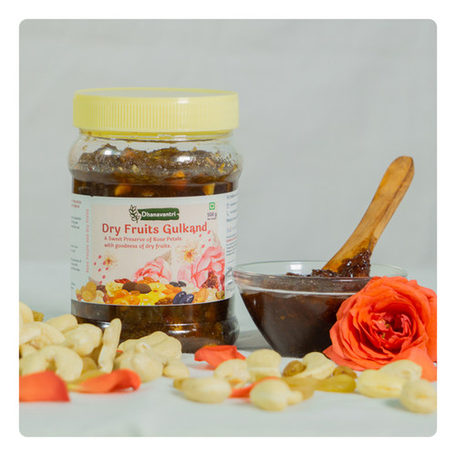 Dry Fruits Gulkand 500 G Dhanavantri