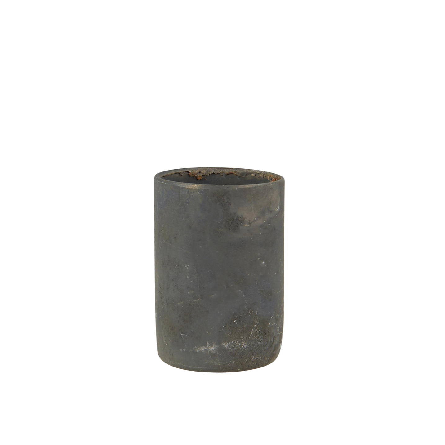 Kerzenhalter magnetisch Metall grau
