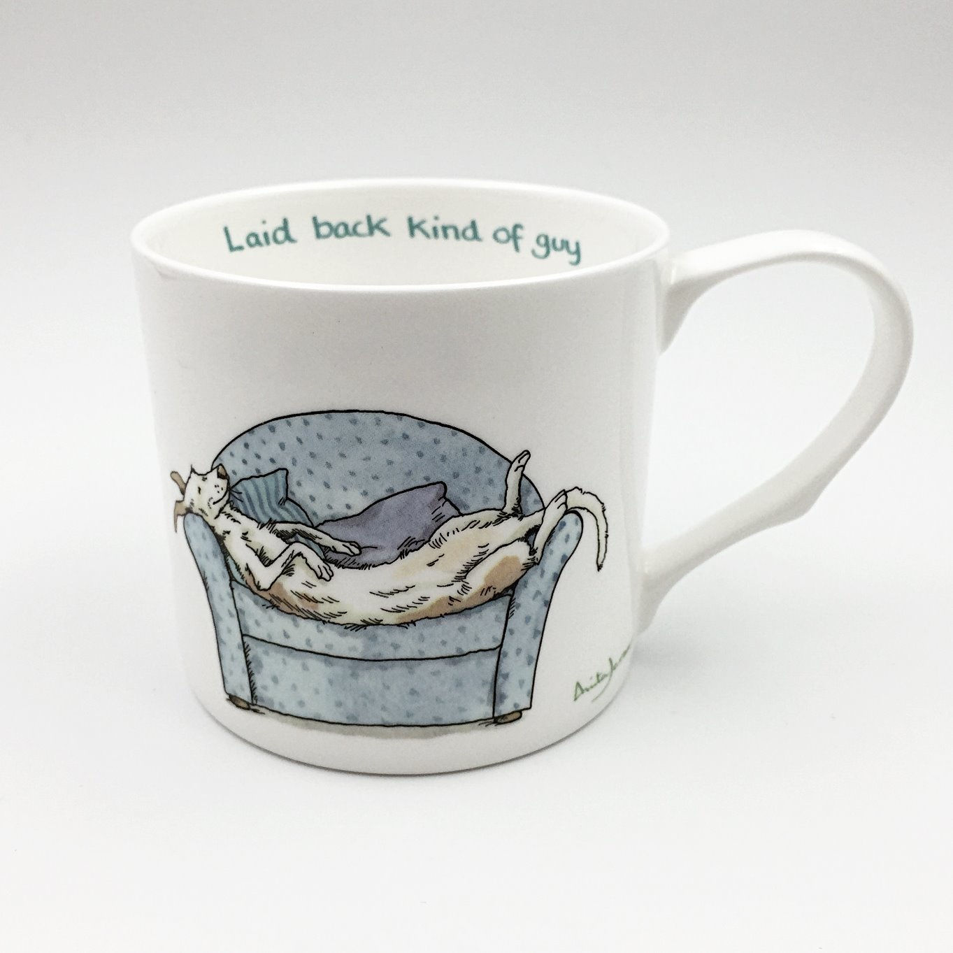 Porzellantasse 400ml Laid back kind of Guy