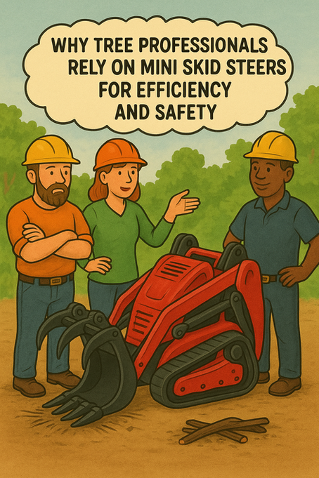 Why Tree Professionals Rely on Mini Skid Steers for Efficiency and Safety