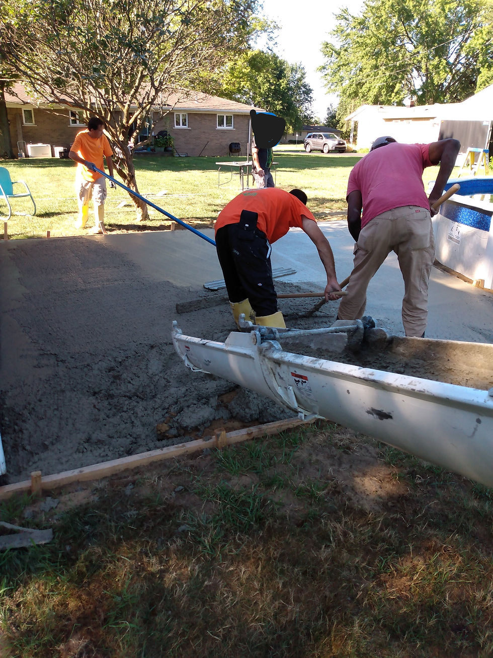 filling driveway