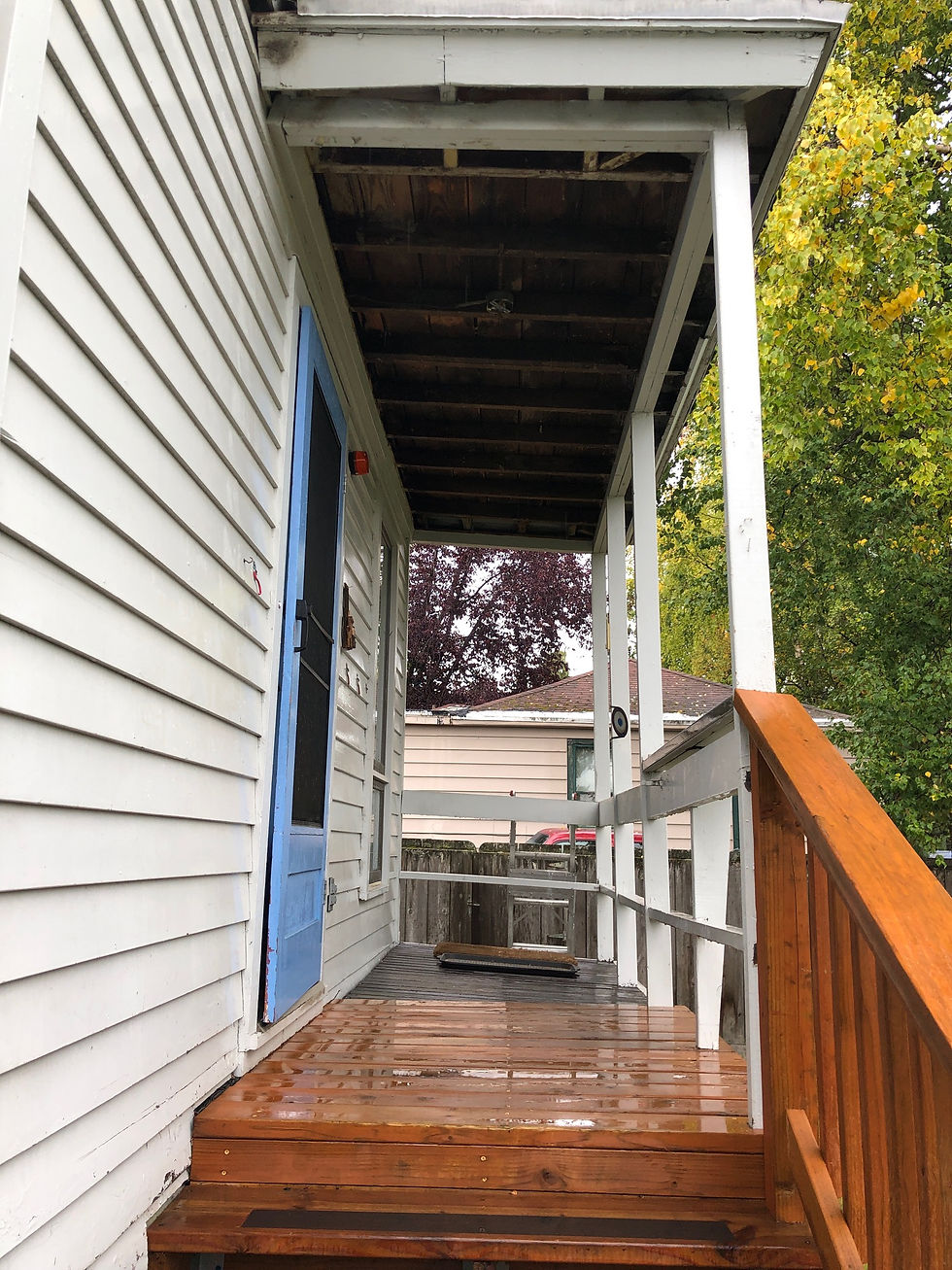 Entryway Deck Rebuild
