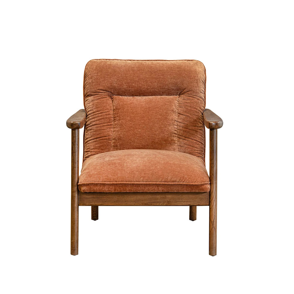 Thumbnail: Highland Club Chair - Rust