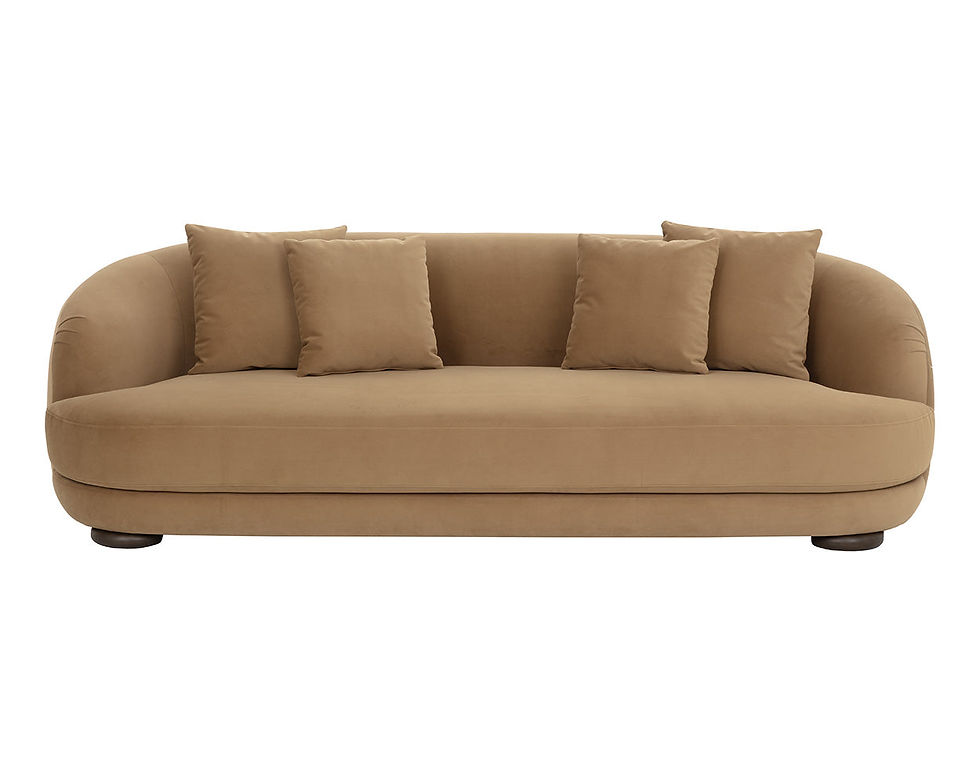 Thumbnail: Valentina Sofa - Kona Camel - 94"W