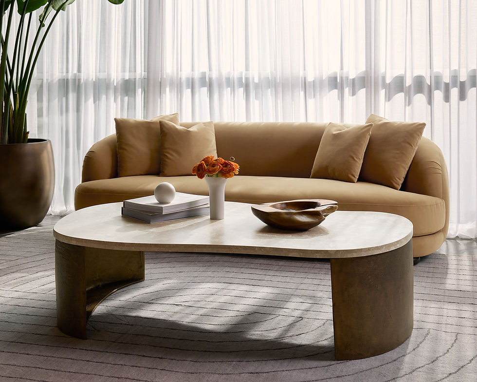Thumbnail: Valentina Sofa - Kona Camel - 94"W