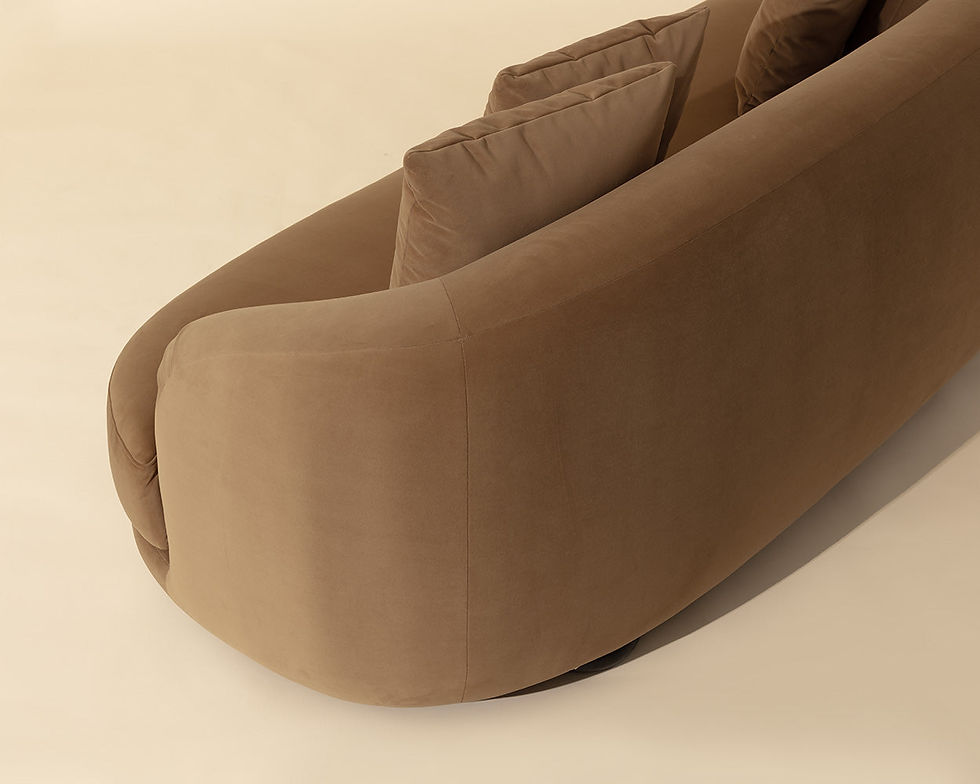 Thumbnail: Valentina Sofa - Kona Camel - 94"W