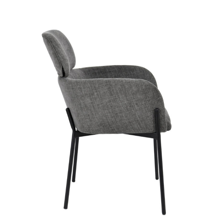 Thumbnail: Allegra Dining Chair - Graphite