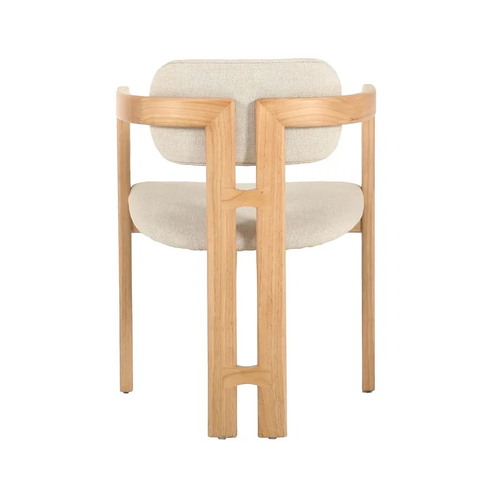 Thumbnail: Monterrey Dining Chair - Cream Tweed