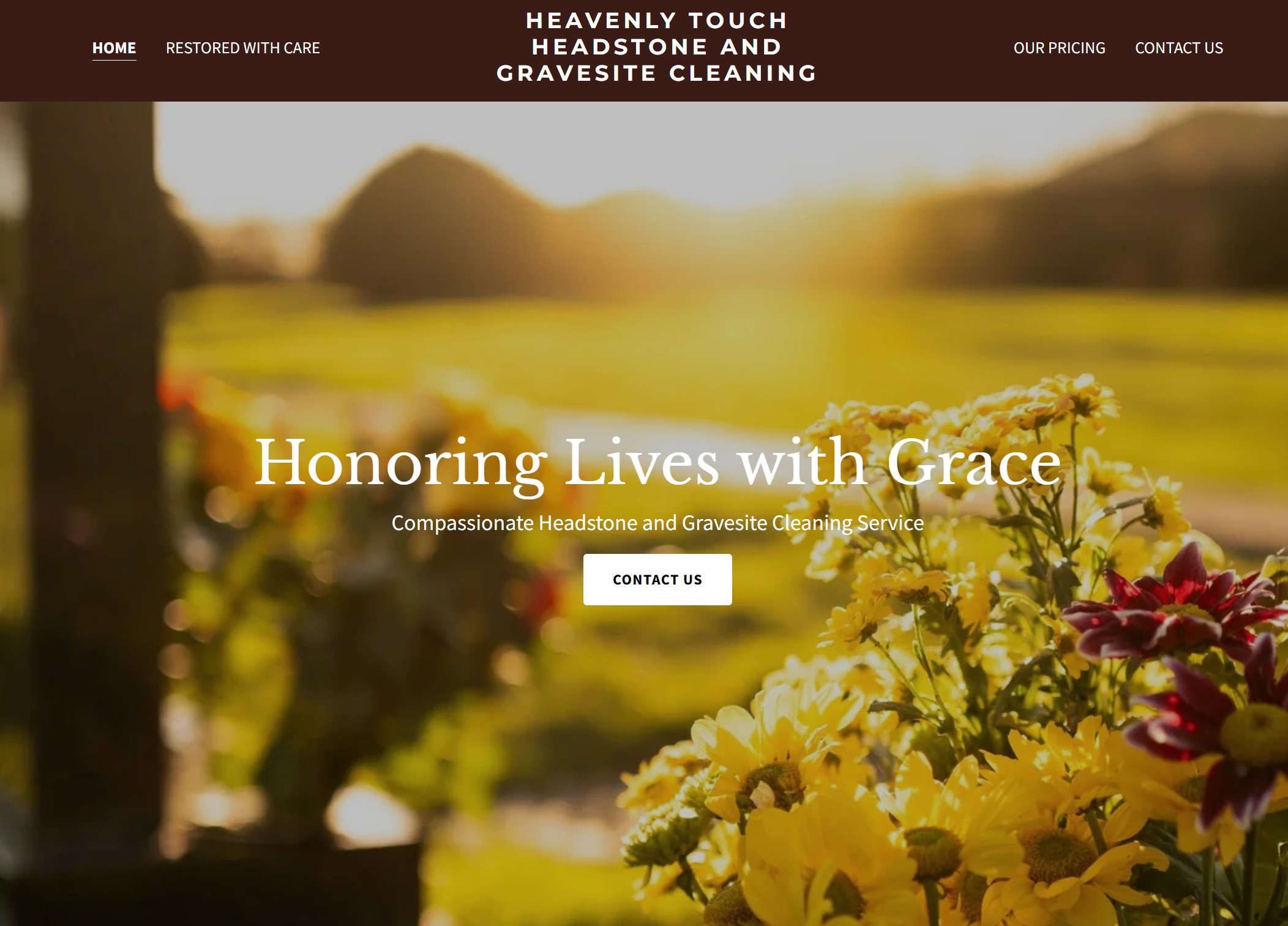 Heavenly Touch Headstone & Gravesite Cleaning, featured project