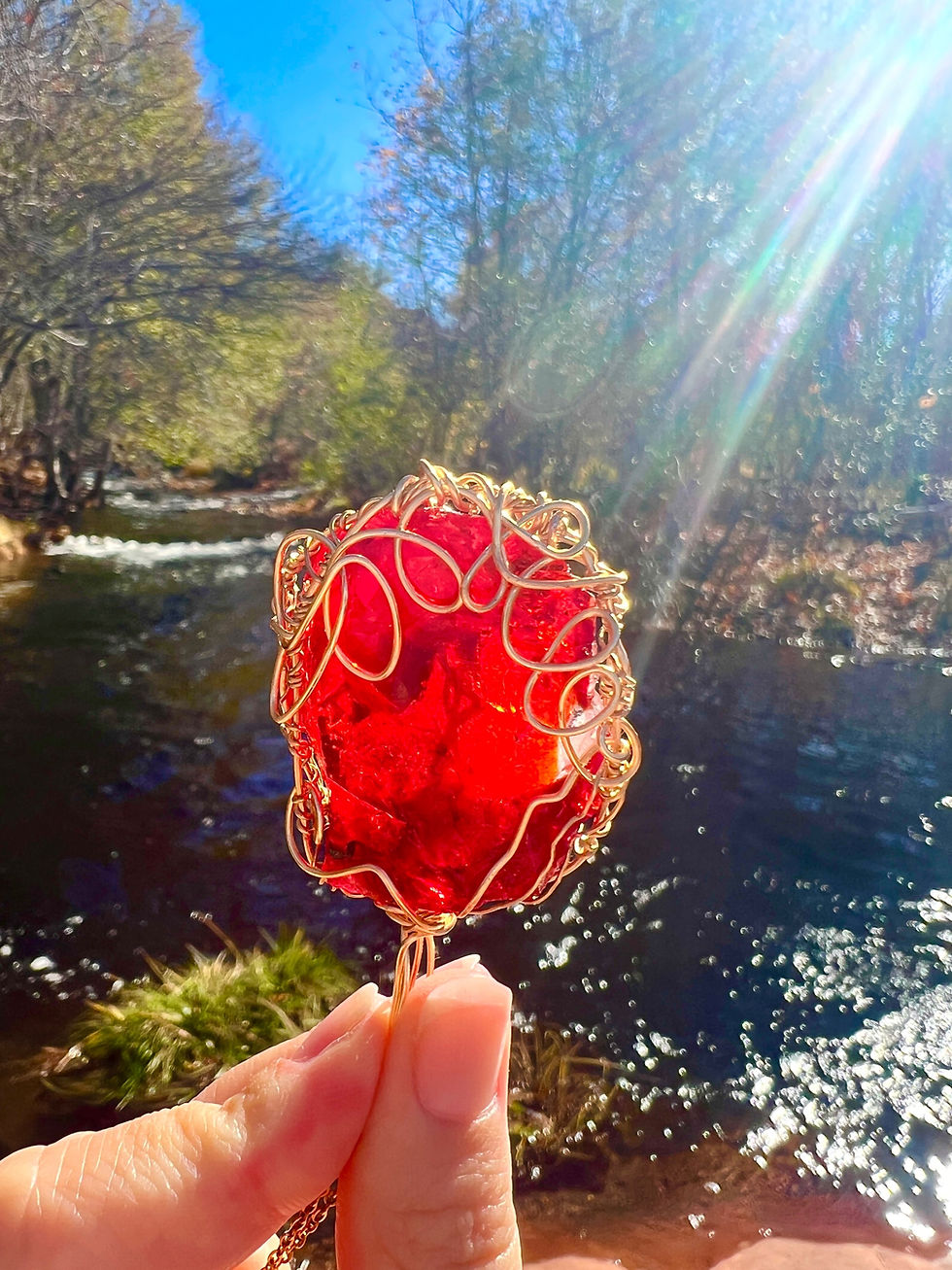 Kráľovska Rubínová ANdara PraMatka Božská Sila
