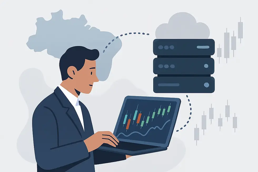 VPS no Brasil para trading: o que muda de verdade