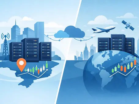 Datacenter local ou internacional no trading?