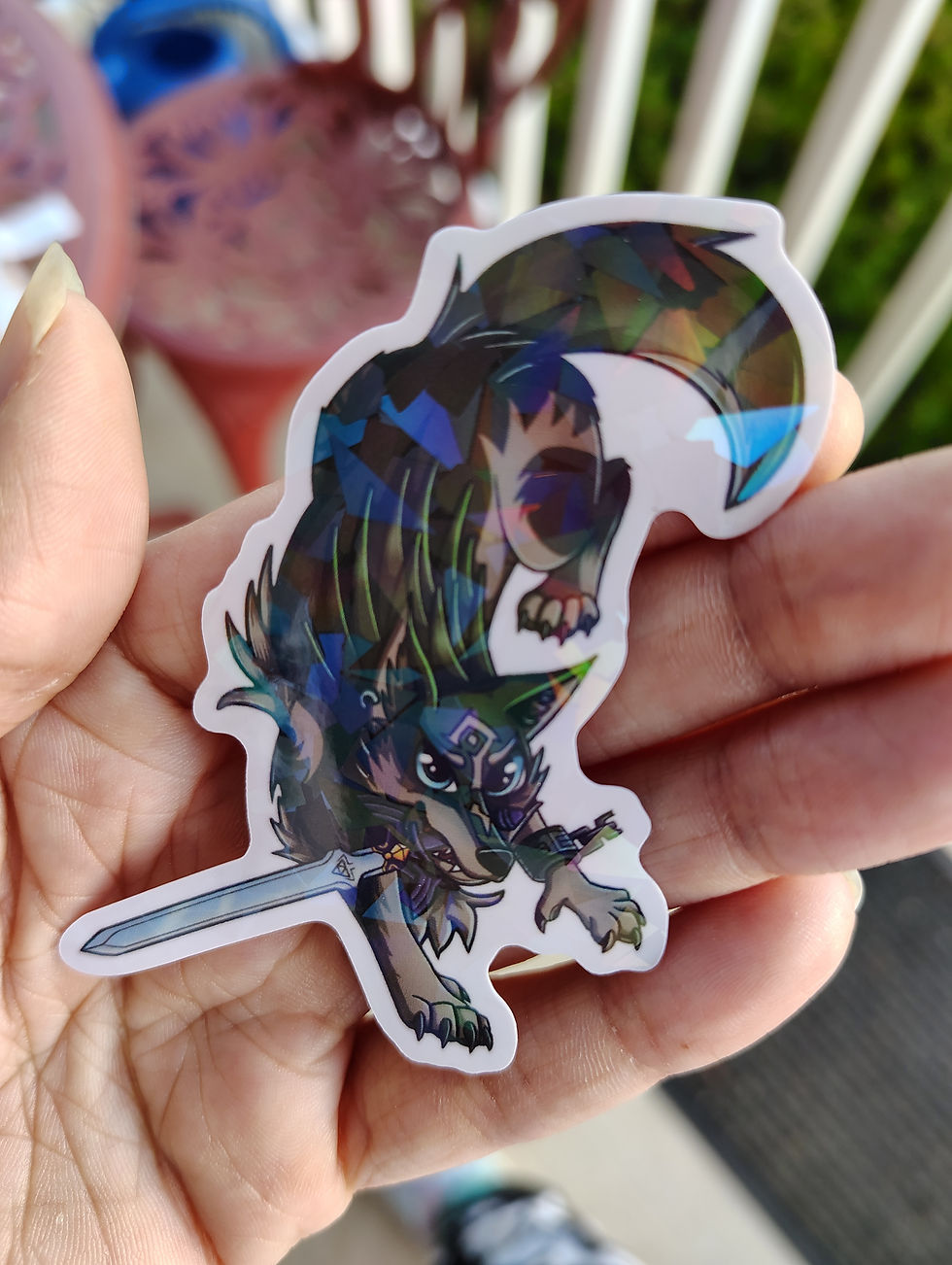 Wolf Link Sticker