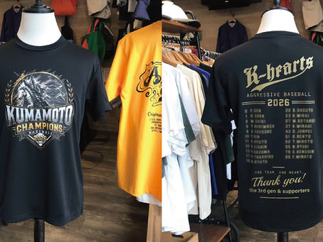 中学軟式野球クラブチーム『K-HEARTS』様、九州大会出場記念Tシャツ⚾
