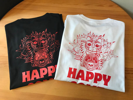 HAPPY COME COMEさま、オリジナルTシャツ