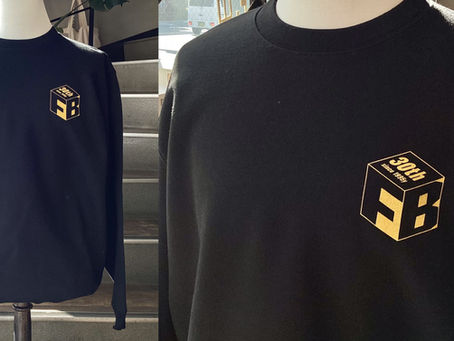 フラットビート様、30周年オリジナルスウェット