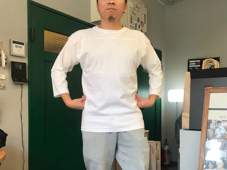 【新着】チームTやクラTにオススメ!七分袖フットボールTシャツ👕🏈