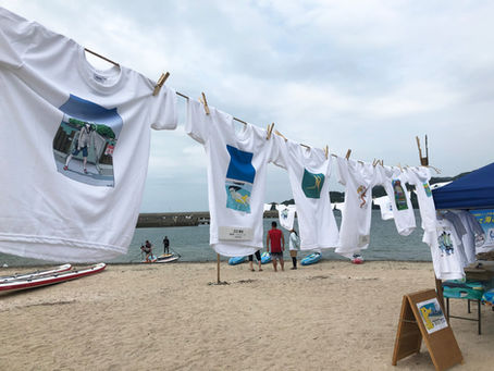 KAB様 MINAMATA Tシャツアート展♪