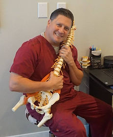 Dr Brad with Spine