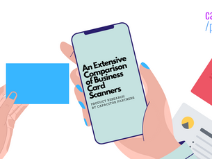 An extensive comparison of Business Card Scanners: CamCard, ABBYY, Covve Scan & BizConnect