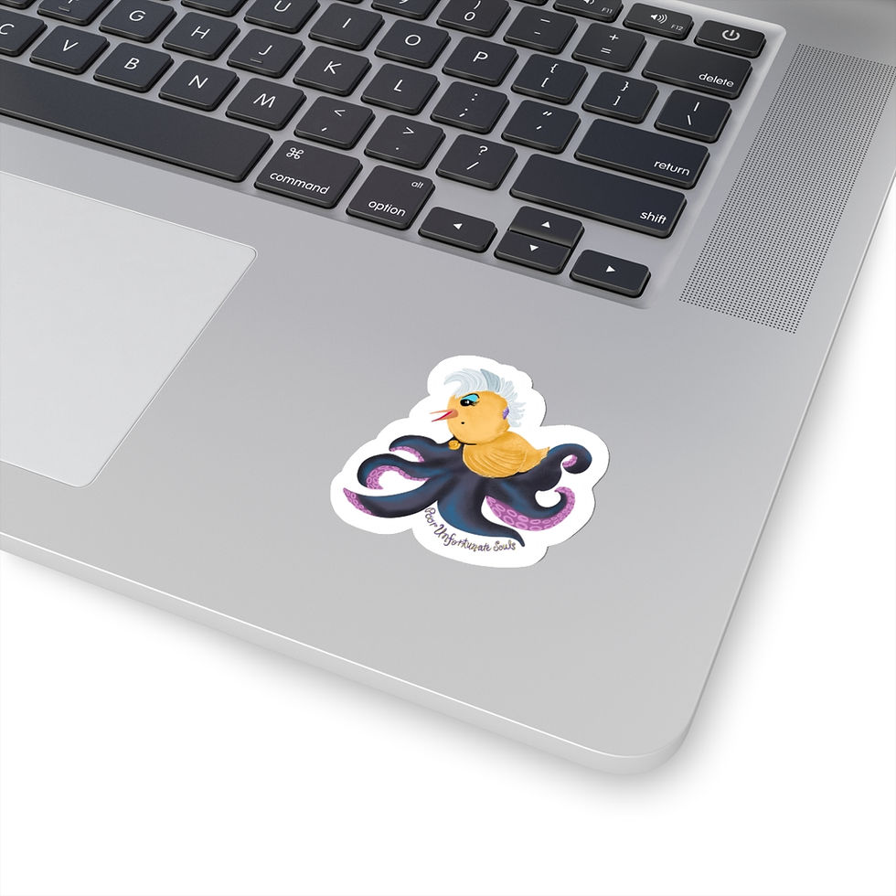 Thumbnail: Ursula the Sea Chick Sticker