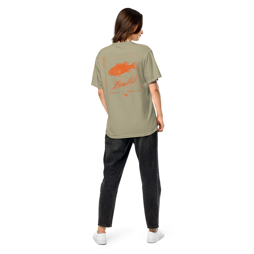 Thumbnail: Sonar Predator Unisex garment-dyed heavyweight t-shirt