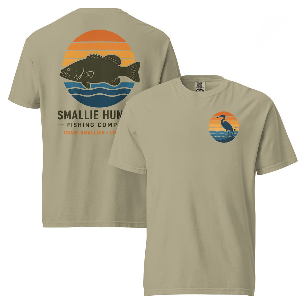 Thumbnail: Great Blue Heron Smallie Hunter River Classic T-Shirt