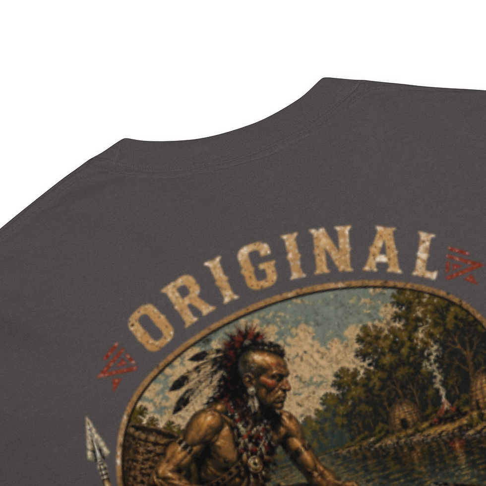 Thumbnail: Smallie Hunter Original Smallie Hunter Unisex garment-dyed heavyweight t-shirt