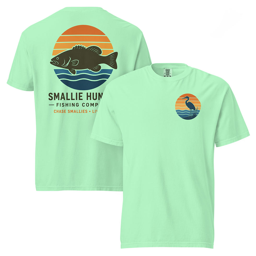 Thumbnail: Great Blue Heron Smallie Hunter River Classic T-Shirt
