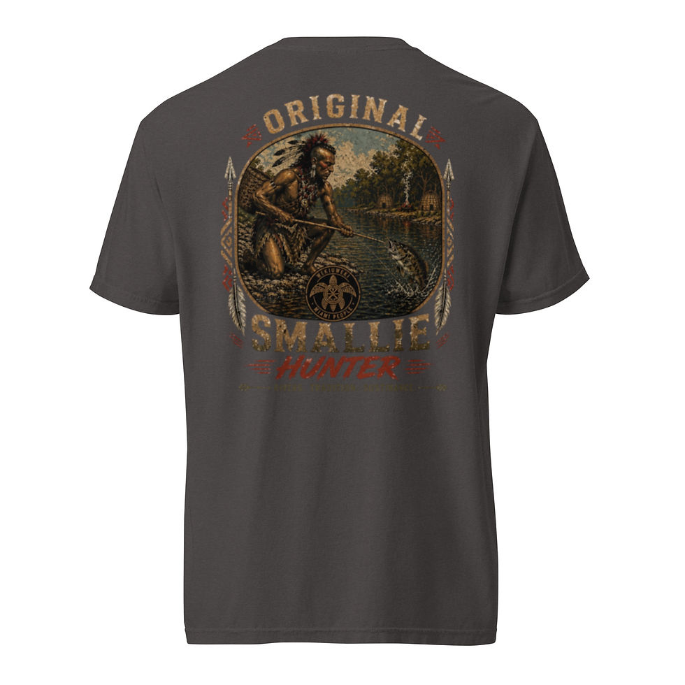 Thumbnail: Smallie Hunter Original Smallie Hunter Unisex garment-dyed heavyweight t-shirt