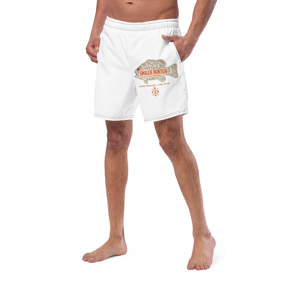 Thumbnail: Smallie Hunter Recycled Swim Trunks