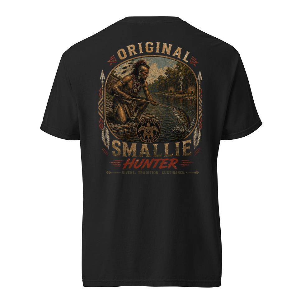 Thumbnail: Smallie Hunter Original Smallie Hunter Unisex garment-dyed heavyweight t-shirt