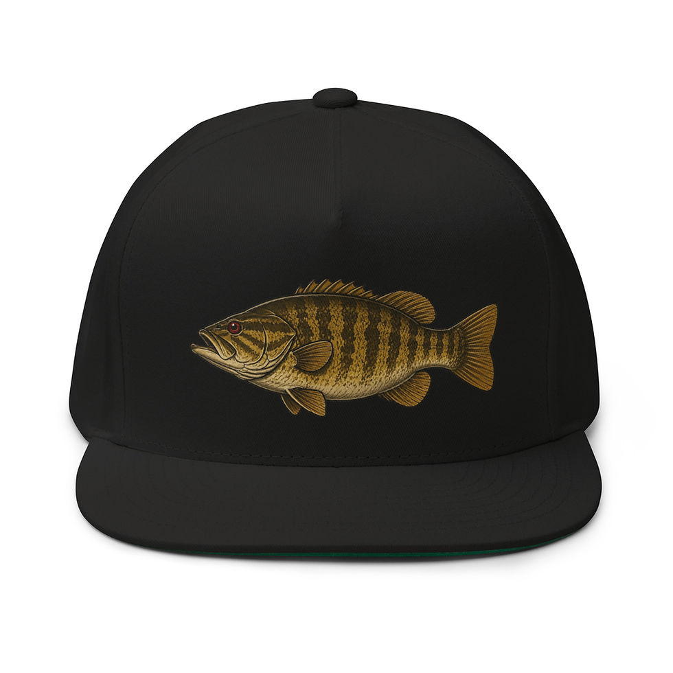 Thumbnail: PB Smallie Hunter Flat Bill Cap