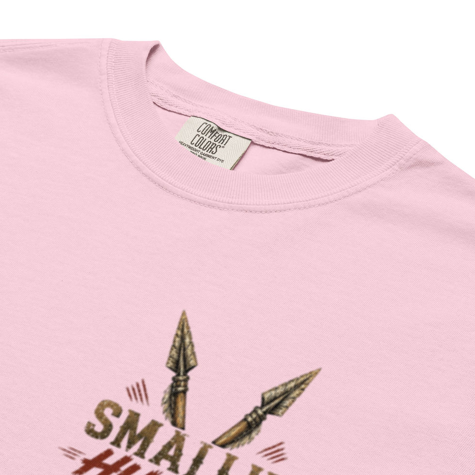 Thumbnail: Smallie Hunter Original Smallie Hunter Unisex garment-dyed heavyweight t-shirt