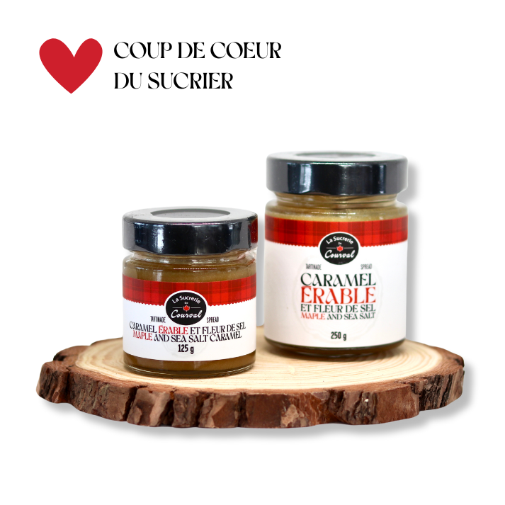 Caramel à l'érable et fleur de sel